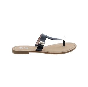 NWOT Kate Spade ♠️ Black and Tan Sandals with T-Strap Design